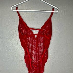 Adore Me Cherry Lace Lingerie